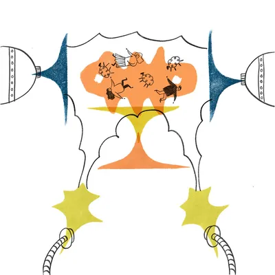 Ilustración de Guerra de los mundos