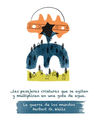 Ilustración de Guerra de los mundos