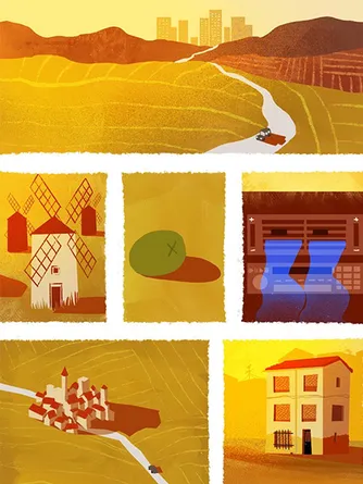 En un sitio concreto de La Mancha